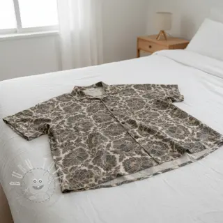 Viskosestoff leinen Lizzy flowy grey