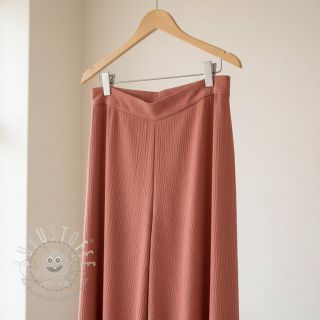 Viskosestoff leinen CRINCLE clay