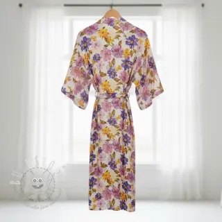 Viskosestoff RADIANCE Flower Inay digital print