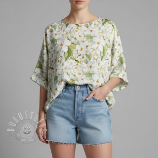 Viskosestoff RADIANCE Francesca flowers digital print