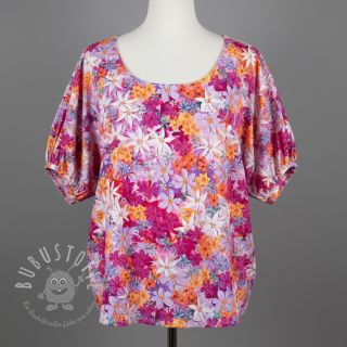 Viskosestoff RADIANCE Gracia flowers digital print