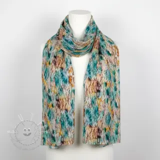 Viskosestoff RAYON POPLIN Stripes design F digital print