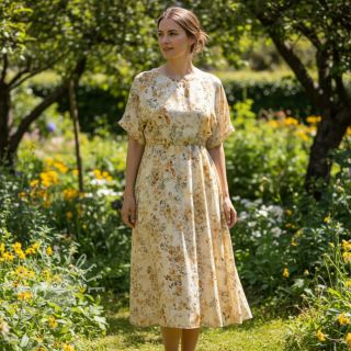 Viskosestoff LUREX Fine leaves yellow