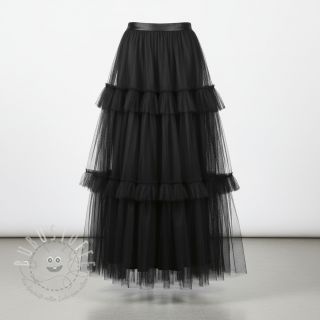 Feintüll black 160 cm