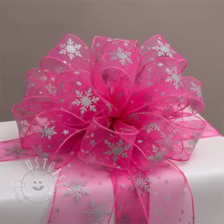 Feintüll Crystal fuchsia