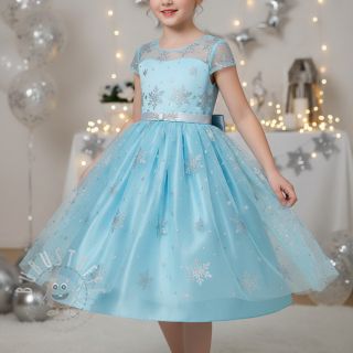 Feintüll Crystal aqua