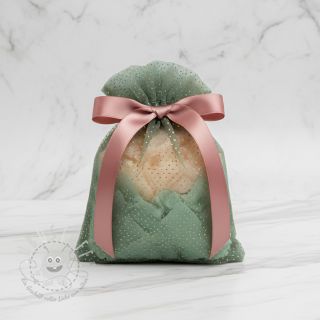 Feintüll ROYAL SPARKLE old green gold