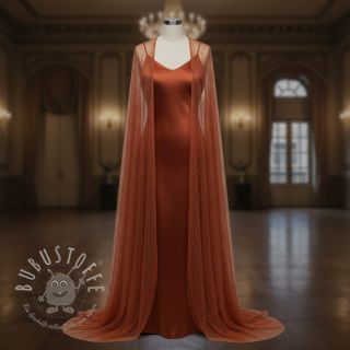 Feintüll ROYAL SPARKLE  rust gold