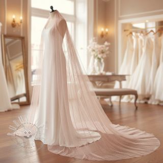 Feintüll ROYAL SPARKLE  rose gold