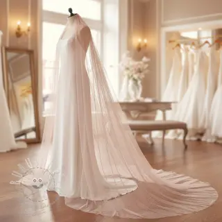 Feintüll ROYAL SPARKLE  rose gold