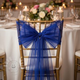 Feintüll cobalt 160 cm