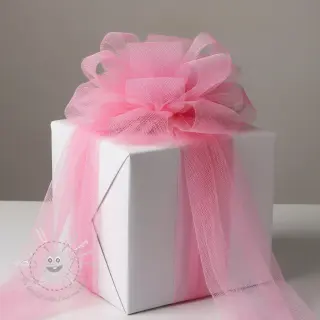 Feintüll pink 160 cm