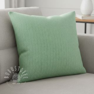 Leinen mit Baumwolle Fishbone green