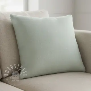 Leinen mit Baumwolle Fishbone light mint