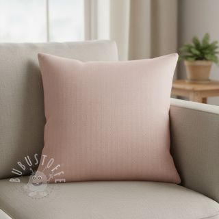 Leinen mit Baumwolle Fishbone pink