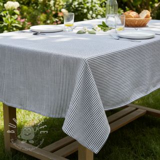 Leinen mit Baumwolle Lira medium stripe jeans