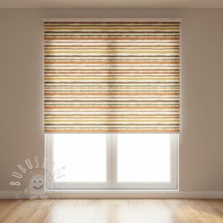 Baumwollstoff Small stripes Snoozy brick