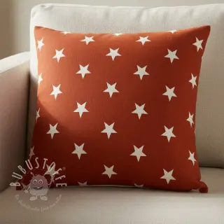 Baumwollstoff Stars terra