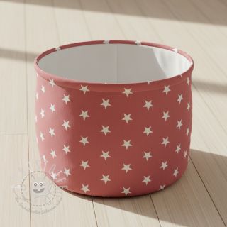 Baumwollstoff Stars blush