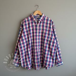 Baumwollstoff YARN DYED Square cerise