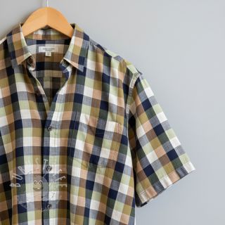 Baumwollstoff YARN DYED Square pickle