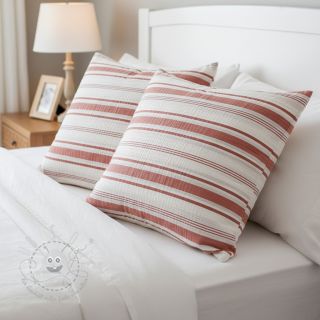 Baumwollstoff YARN DYED Structure brique