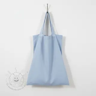 Baumwollstoff popeline baby light blue