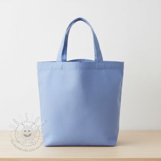 Baumwollstoff popeline dark sky blue