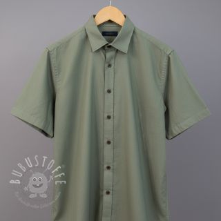 Baumwollstoff popeline olive