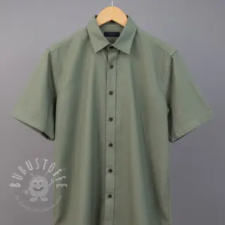 Baumwollstoff popeline olive
