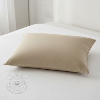 Baumwollstoff popeline light brown