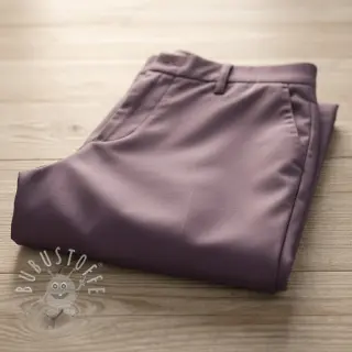 Baumwollstoff popeline plum