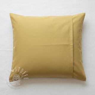 Baumwollstoff popeline mustard