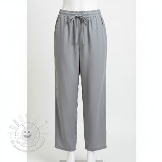 Baumwollstoff popeline metal grey