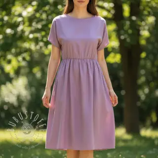 Baumwollstoff popeline rose wood