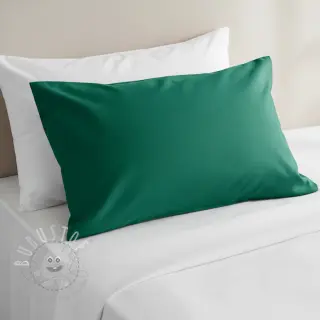 Baumwollstoff popeline dark emerald