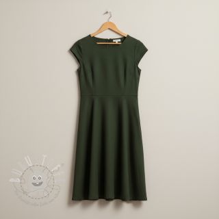 Baumwollstoff popeline army green