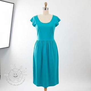 Baumwollstoff popeline light turquoise