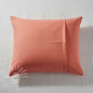 Baumwollstoff popeline coral