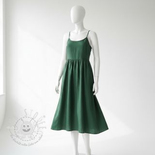 Baumwollstoff popeline dark green