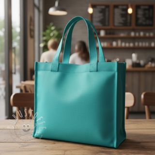 Baumwollstoff popeline turquoise