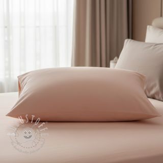 Baumwollstoff popeline rose