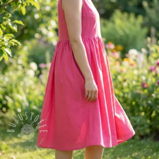 Baumwollstoff popeline pink
