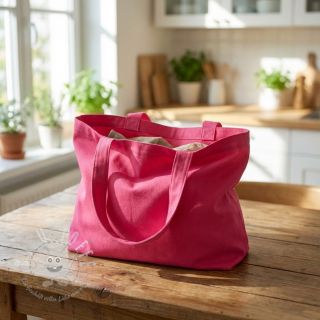 Baumwollstoff popeline pink