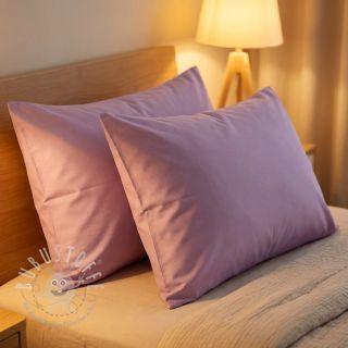 Baumwollstoff popeline lilac