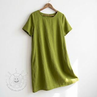 Baumwollstoff popeline green