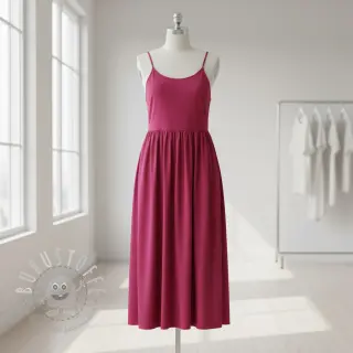 Baumwollstoff popeline cerise