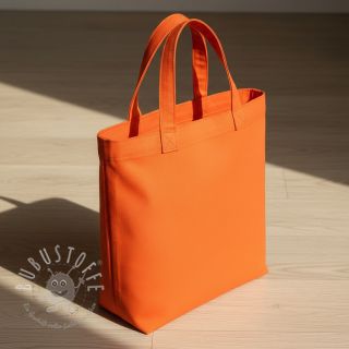 Baumwollstoff popeline orange