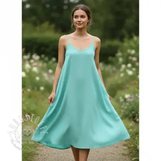 Baumwollstoff popeline mint