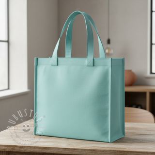 Baumwollstoff popeline mint